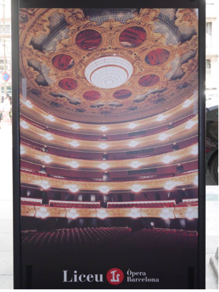 バルセロナ･テアトロ･リセウのポスター